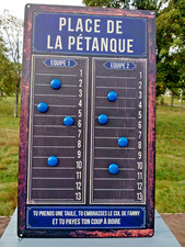 Plaque metal Place de la