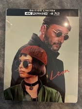 LÉON / film en 4k ultra hd + blu-ray zone B ÉDITION STEELBOOK COLLECTOR