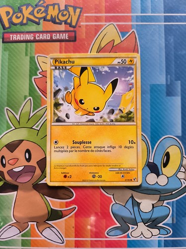 Carte pokémon pikachu - carte,