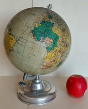 Ancien Globe terrestre - mappemonde ancienne Taride Année 50