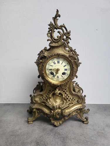 Horloge bronze louis - horloge,