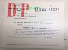 FRANCE 2°GM CARTE VEHICULE