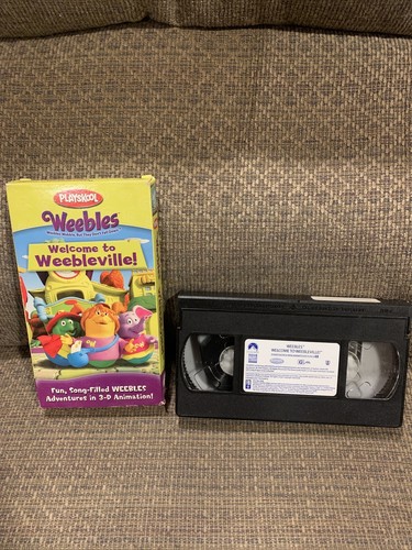 Playskool weebles vhs - vhs, tape