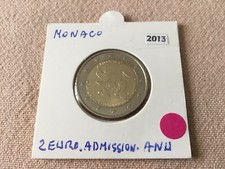Monaco Piece 2€ Commemorative 20Ans Adhésion À L’ONU 2013