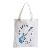 Sac en Tissu Blague J'Peux Pas