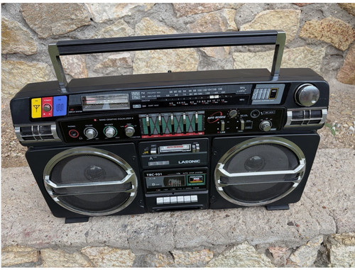 Vintage boombox lasonic - boombox,