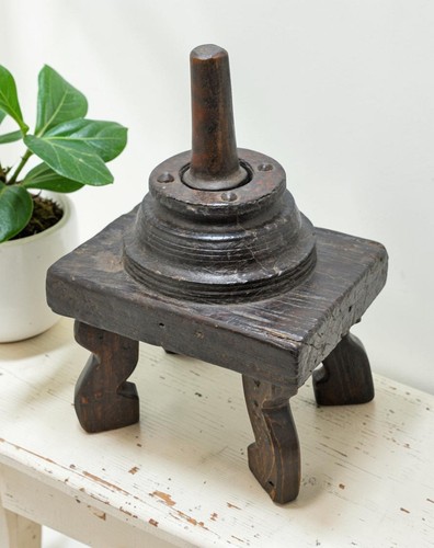 Ancien mortier pilon tribal - mortier,