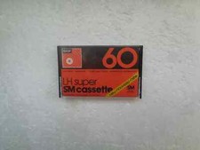 Vintage Audio Cassette BASF LH Super 60 * Rare From 1974 * Unsealed