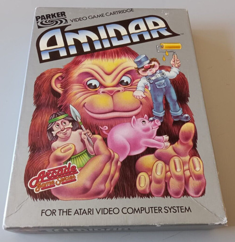 Jeu atari 2600 amidar - atari,