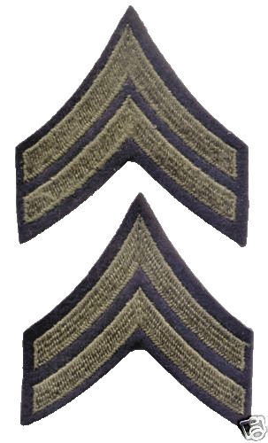 Army galons de - us, manche