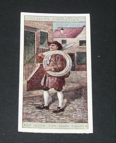 John player cigarettes card - john, player's