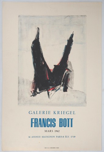 Affiche art francis bott - [affiche,