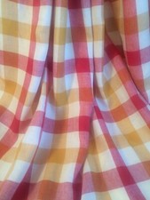  PAIR OF CURTAINS LIBECO Plaid