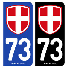 Autocollant plaque