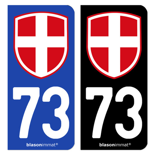 Autocollant plaque