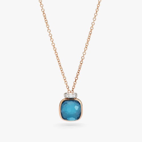 Beautiful natural blue topaz - blue,