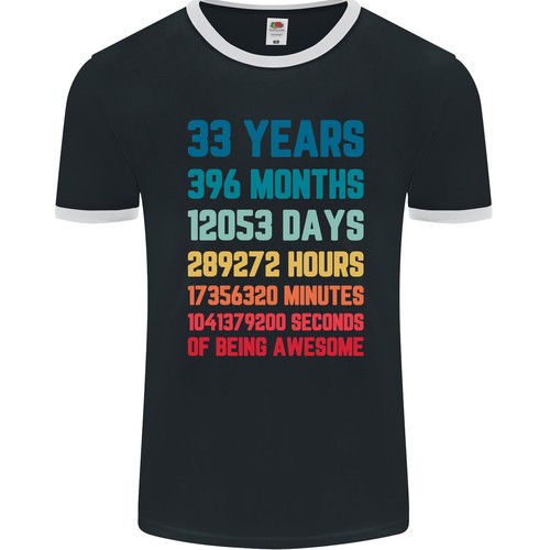 Shirt ringer pour homme - t-shirt, de
