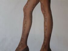  collant fantaisie  LE BOURGET noir  FANCY TIGHt  Tqille 2