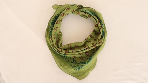 Bandanas imprimé bloc - , vert