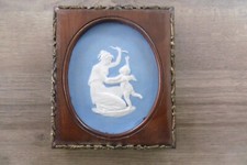 Ancienne plaque médaillon en porcelaine tableau XIX siècle Paris Wedgwood ??