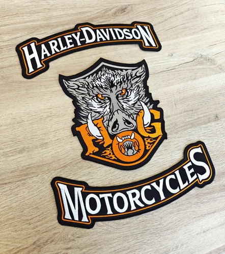 Pack patch dorsal harley - patch,
