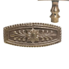 Poignée De Fenêtre Antique Fleur En Laiton Ancienne