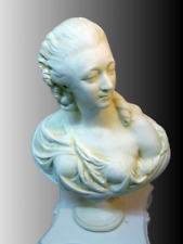 Grand buste comtesse du barry PATINE staff (plâtre armé) H50cm