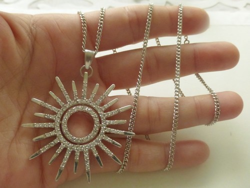 Collier argent massif - collier,