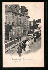 Cpa saint amand une noce - cpa, saint-amand,