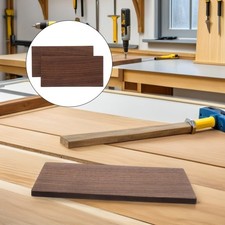  Lot de 2 planches de bois brut : placage de noyer, contreplaqué épais pour