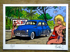 RARE WALTHERY PLYMOUTH 1940 / EX LIBRIS H.C. DOUBLE SIGNATURE / NEUF