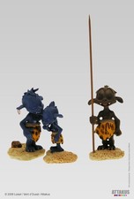 Figurine métal Famille