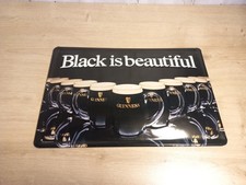 Plaque métal Guinness black
