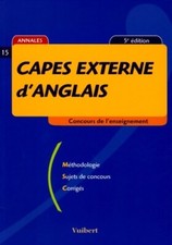 Capes externe d'anglais - Gérard Werlé - V508048