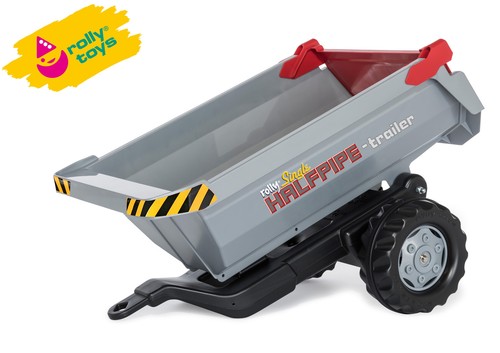 Rolly toys gris - gris, remorque