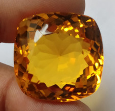 Grande citrine jaune 88,40 ct