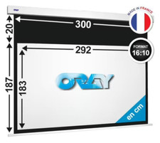 Ecran à moteur ORAY 3 mètres