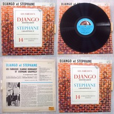 Django REINHARDT Stéphane GRAPPELLY - LP Languette 14 inédits-MINOR SWING… 196?