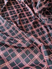 Tissu vintage beau jersey écossais    larg 140 cm x H 200 cm, réf B753