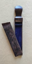 Ancien étui de barbier avec