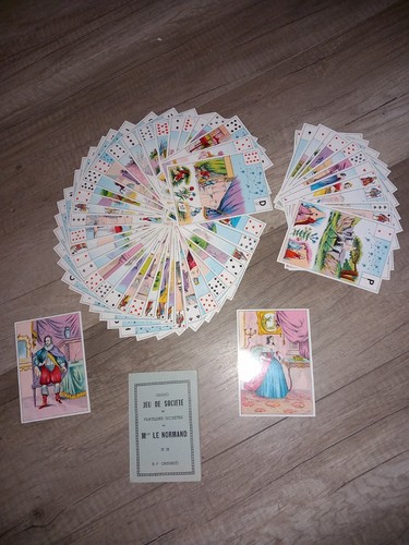 Jeu cartes avec livret - cartes,