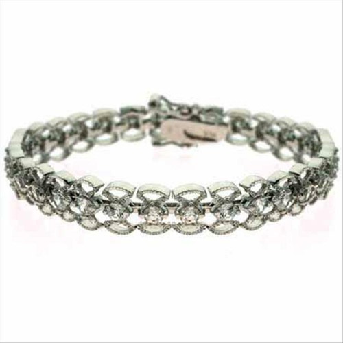 925 argent filigrane zircone - 925,