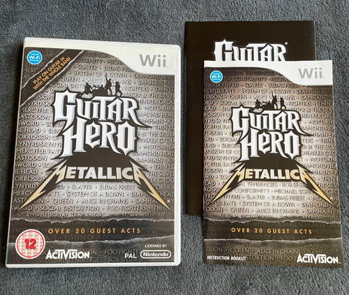 Guitar hero metallica - guitar, complet