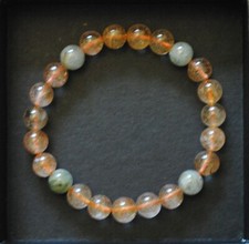 Bracelet Quartz rutile pierre naturelle
