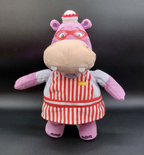 Peluche doudou Hallie l’hippopotame violet Disney Nicotoy 32 cm docteur peluche