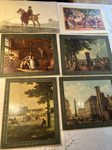 Lot gravures anciennes paris - gravures,