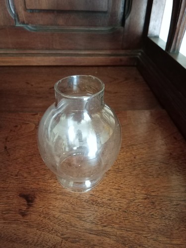 Ancien verre lampe pigeon - ancien,