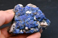 Cristallisation de Azurite du Maroc 133g minéral de collection
