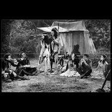 Photo F.011302 JACK PALANCE REX REASON BARBARA RUSH (KISS OF FIRE) 1955