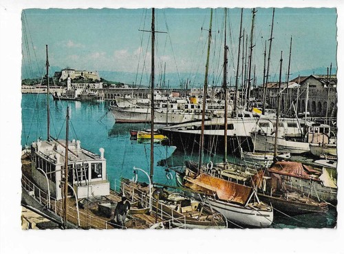 Antibes port et le - ,